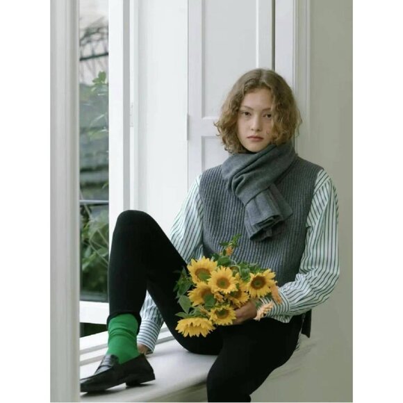 NWT Size MP - The Bennet Buttondown Shirt by Maeve 100% Cotton (NWT US$ 98) - Picture 9 of 17